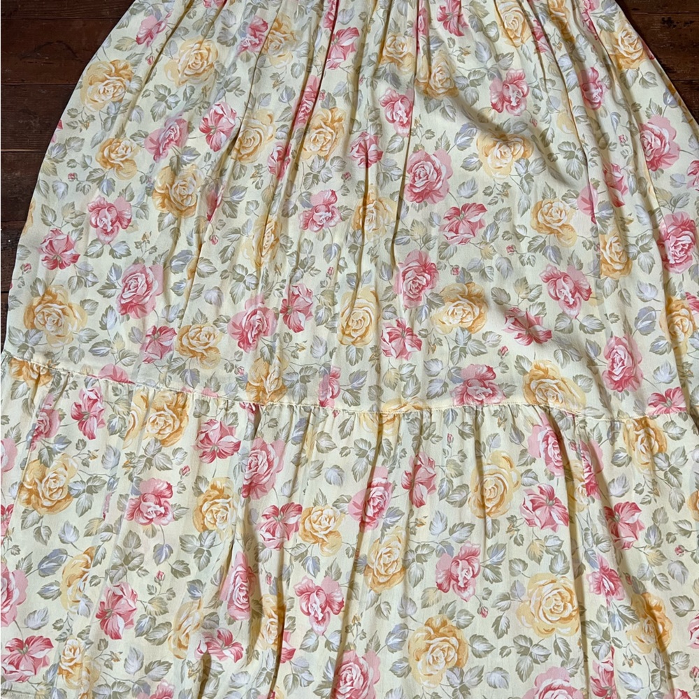 2 pc. Floral Vest and Skirt | Jones New York - Picture 4 of 7